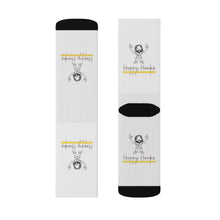 Load image into Gallery viewer, Sublimation Socks - Happy Hanks Coffee