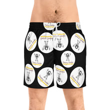 Load image into Gallery viewer, Men's Mid-Length Swim Shorts (AOP)