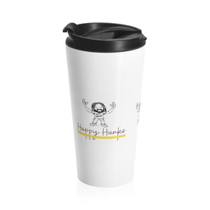 Stainless Steel Travel Mug - Happy Hanks Coffee