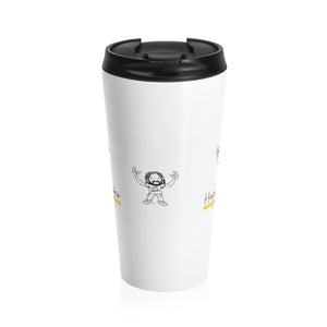 Stainless Steel Travel Mug - Happy Hanks Coffee